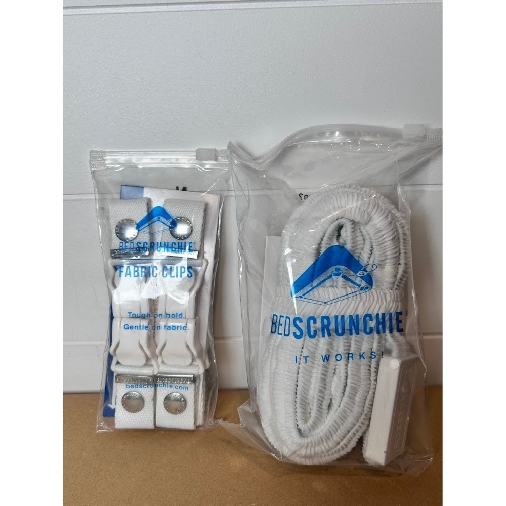 Bed Scrunchie‎ 3-in-1 Sheet Adapter Holder Extender 360° Bed Sheet Tightner